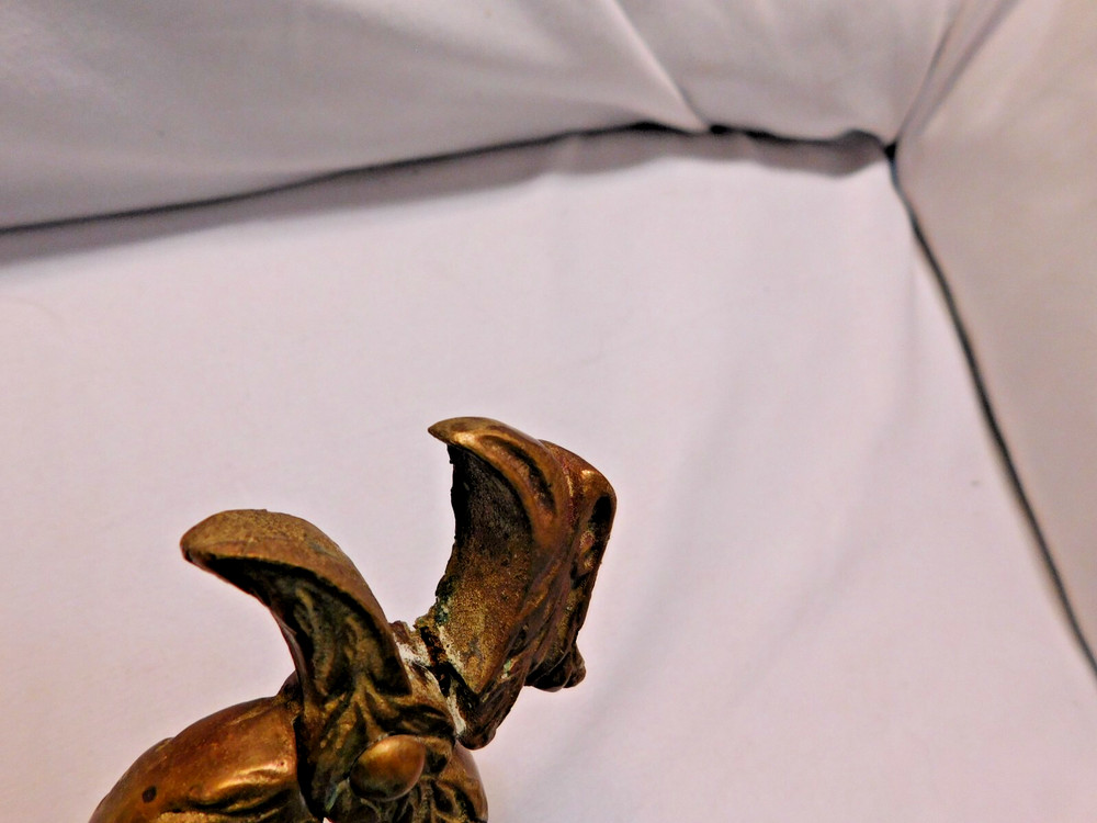 ANTIQUE EAGLE SOLID BRASS NUTCRACKER