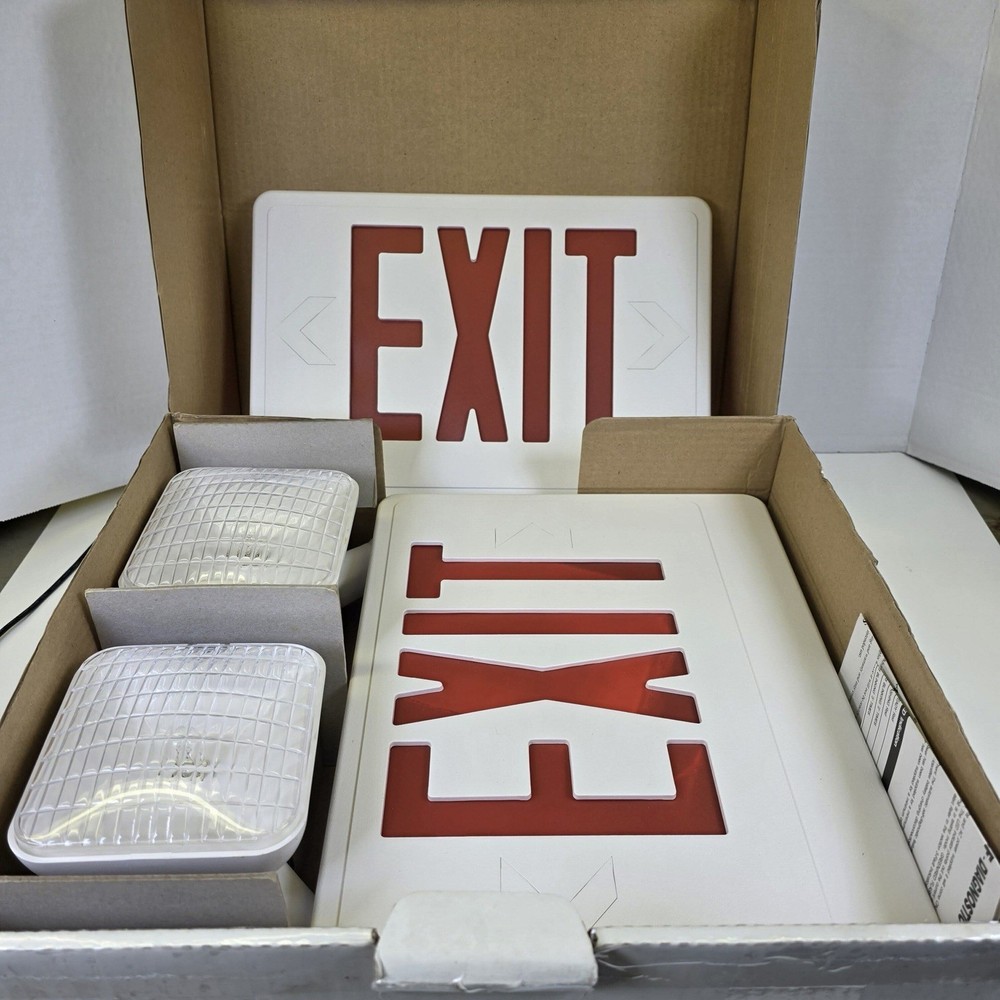 Crescent Lighting model CPRW32EN LED exit sign with emergency lighting