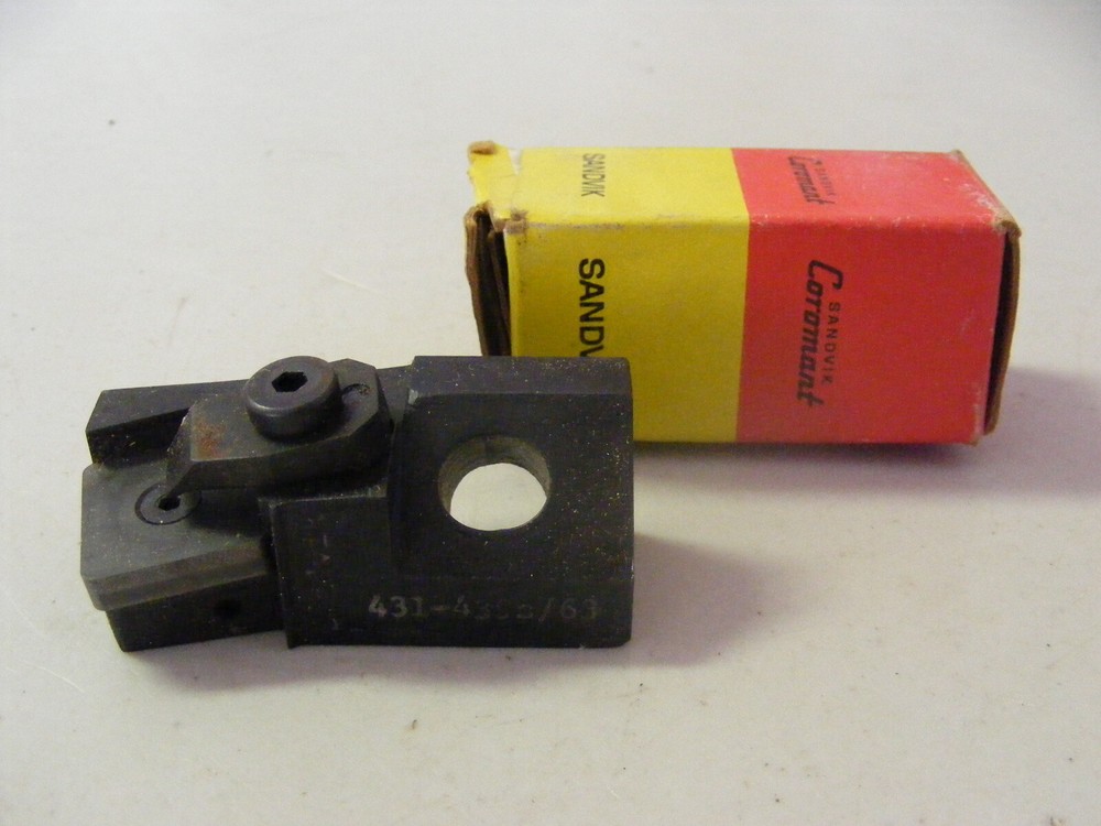 Sandvik 431-439S/63 Insert Cartridge Tool Holding NOS