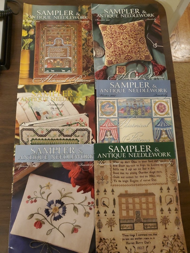 Sampler & Antique Needlework Quarterly LARGE LOT