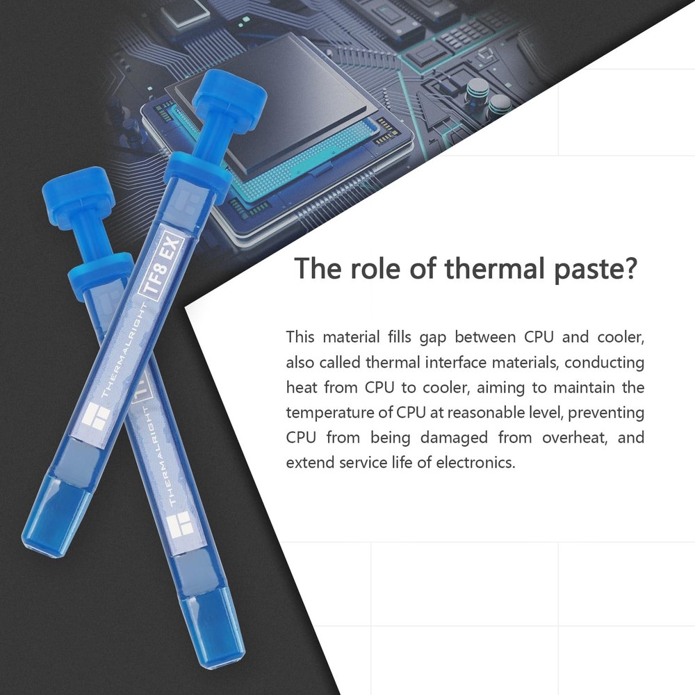 TF8 EX 2.9 Grams High Performance Thermal Paste CPU/GPU Cooler With Scraper