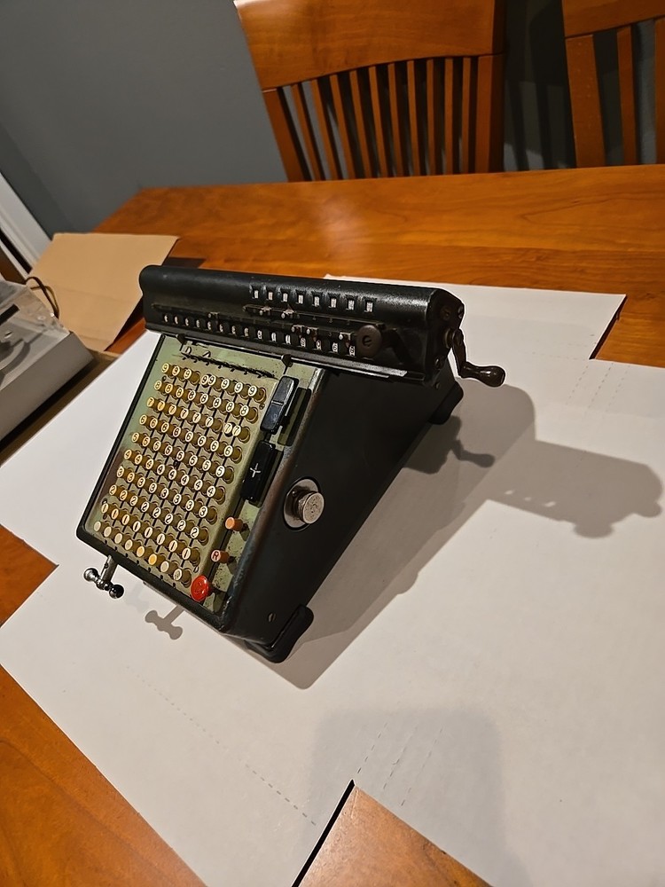 Monroe No 1 High Speed Adding Machine Calculator Electric Untested