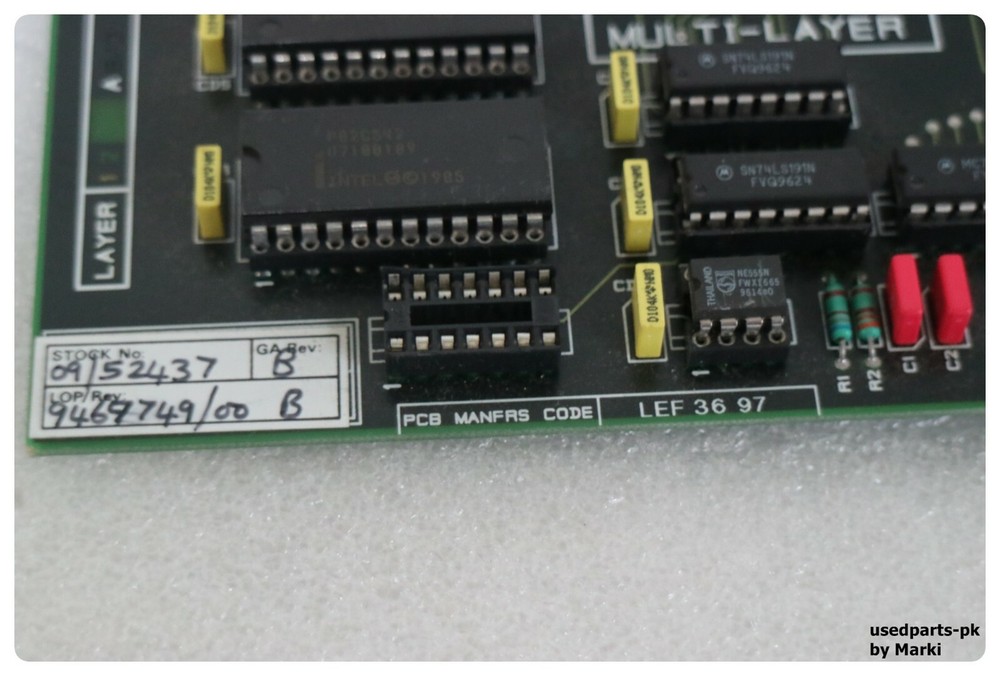 BRUSH DSP ENCODER INTERFACE GA 9469749 PC9469750 BOARD LEF 36 97