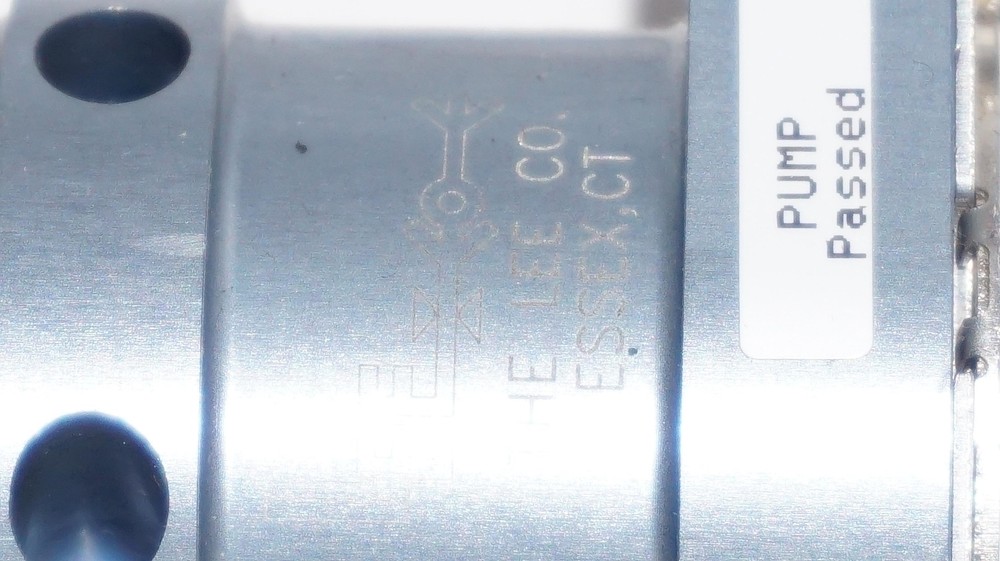 LEE LPVX0523100CB 5-250?L VARIABLE VOLUME MICROLITER MICROVALVE HPLC PUMP