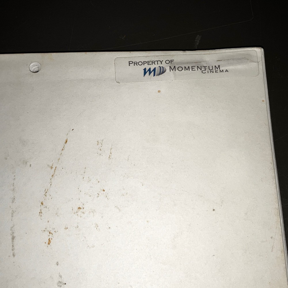 HARRISON MONTGOMERY (2008) Martin Landau's Script w/NOTES / Magic & Money+ COA!