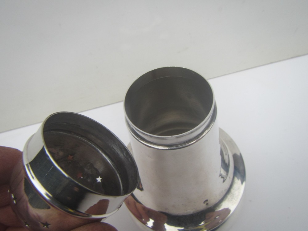 Vintage Silver Plated Sugar Caster Shaker