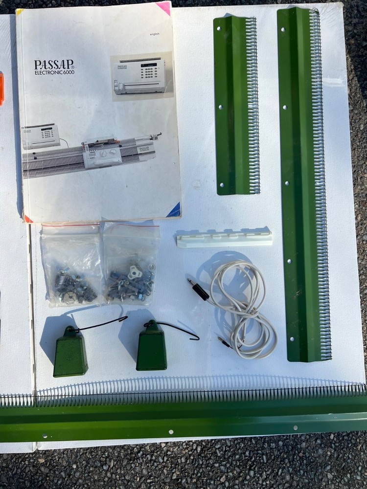passap e6000 knitting machine