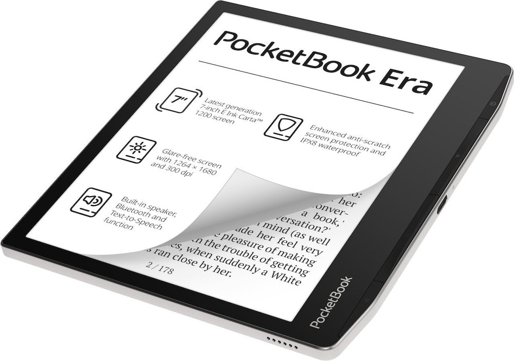 PocketBook 700 Era Silver e-book reader 7" Touchscreen 16 GB
