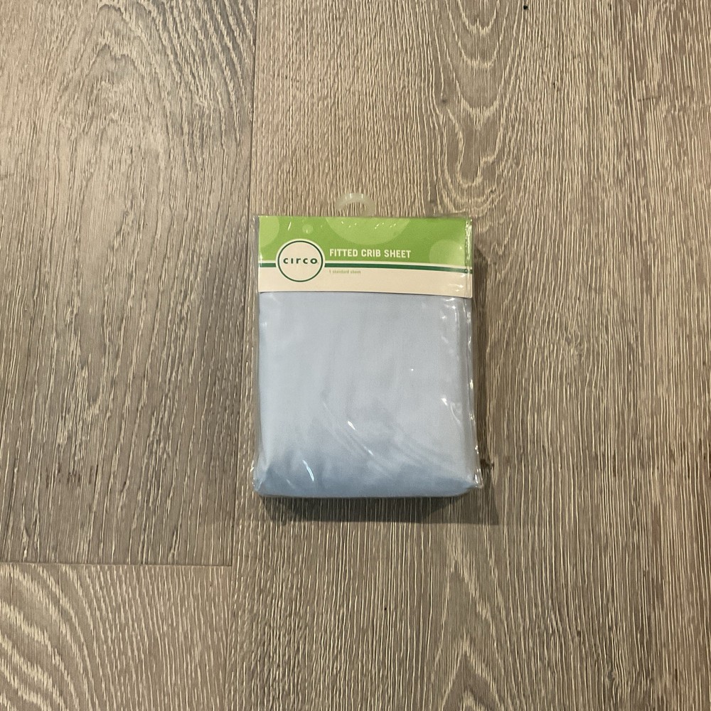 Cisco Fitted Crib Sheet Blue 28in X 52in