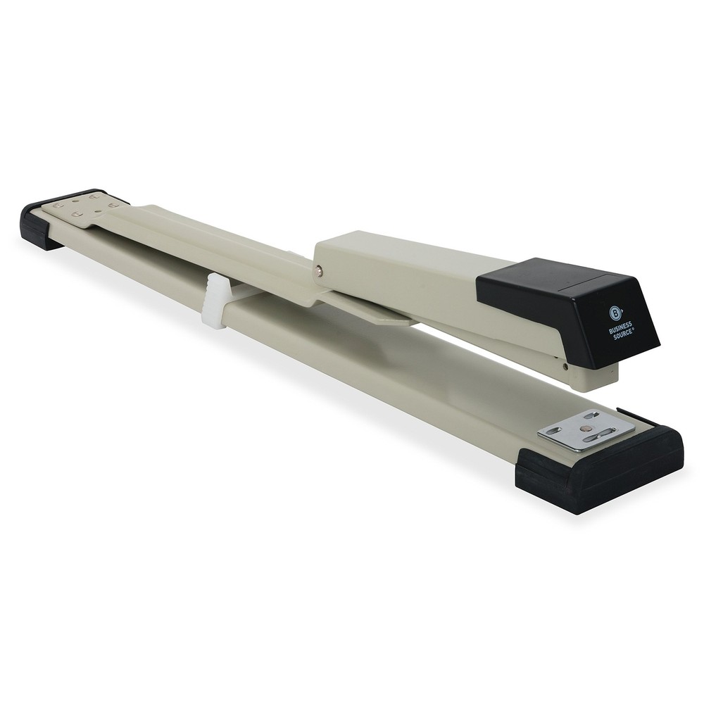 Long Reach Stapler Heavy Duty Office Paper Stapling Tool Black