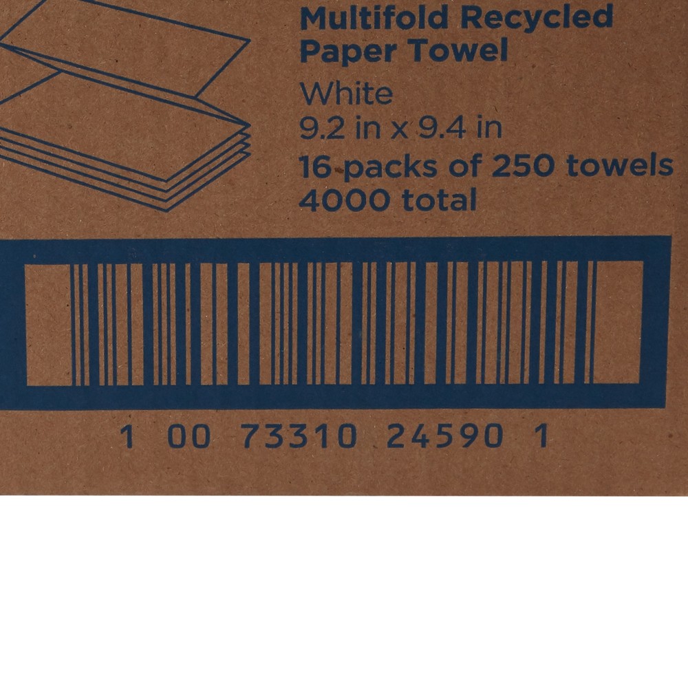 Pacific Blue Basic Paper Towel Multi-Fold 16 Pack(s) 250 Towels/ Pack