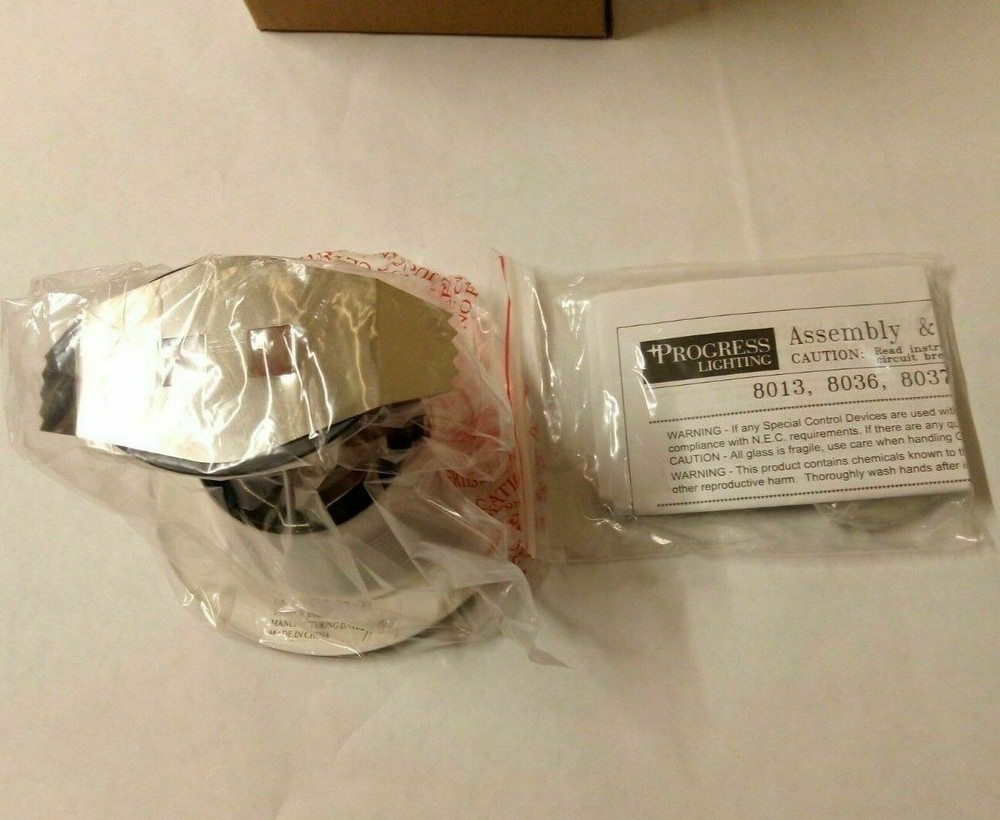 Step Baffle Trim Progress Lighting P8037, White, 4" x 5"