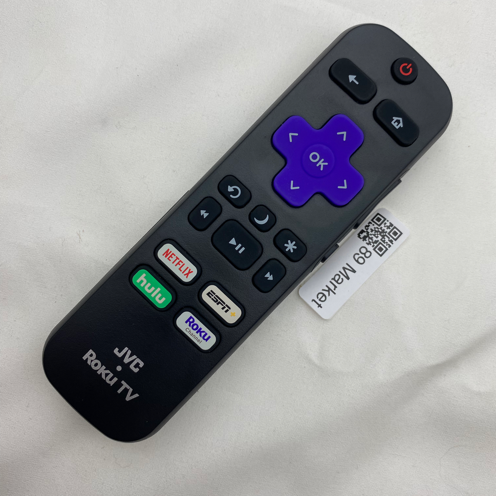 Genuine JVC Roku TV Remote Control