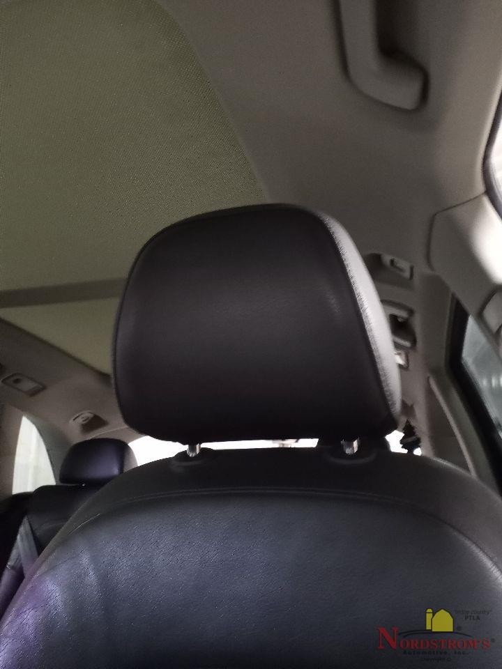 2011 Audi Q5 Driver Front Headrest Only Black Leather