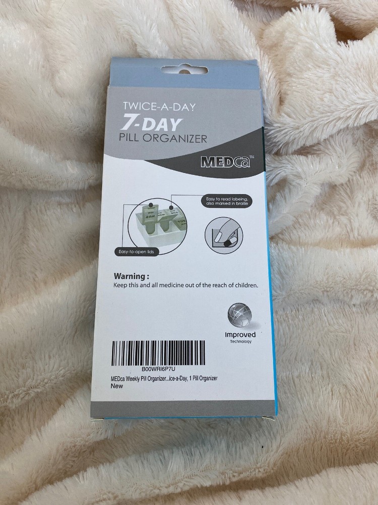 Medca Twice-a-day 7-day Pill Organizer