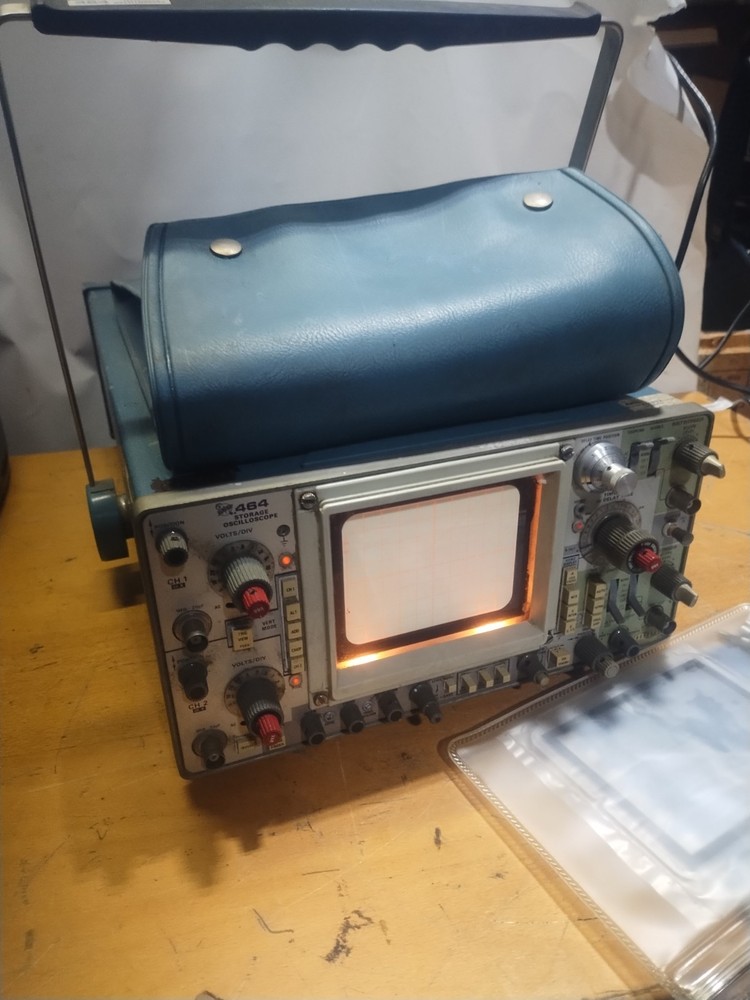 Tektronix 464 Oscilloscope Power Tested.