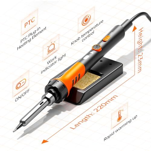 Precision Soldering Micro Pen Heavy Duty Kit Small Electrical Welding Tool