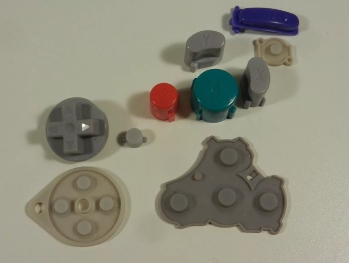 Complete Set of OEM Replacement Part Nintendo GameCube Controller Buttons & Pads