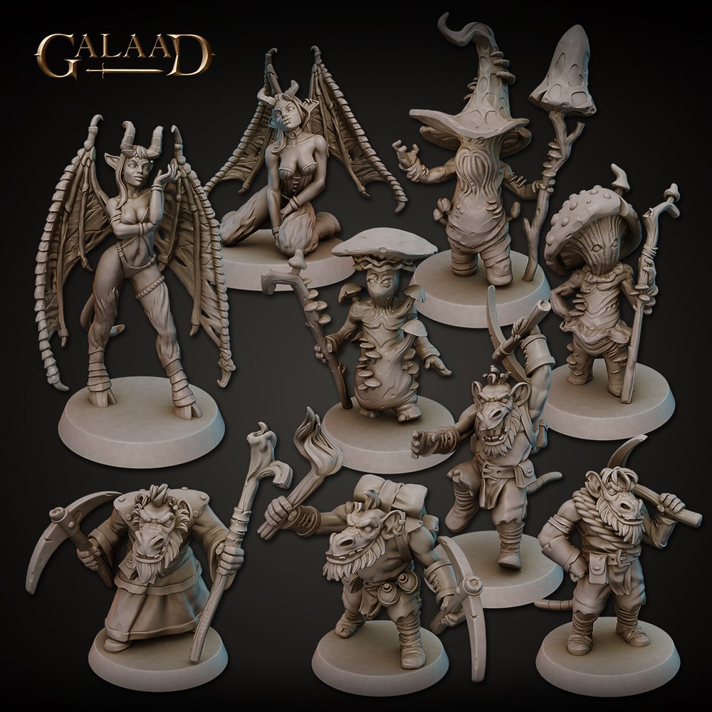 Mystic Creature Set | Galaad Miniatures