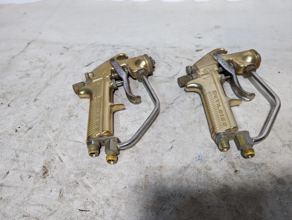 DevilBiss JGAA, type 5001 Spray Gun, No Tips, As Pictured