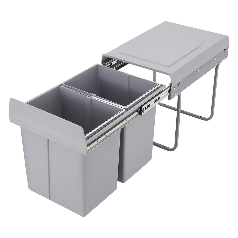 Hidden Pull Out Garbage Cabinets Separation Trash Can Pull Storage Kitchen Waste