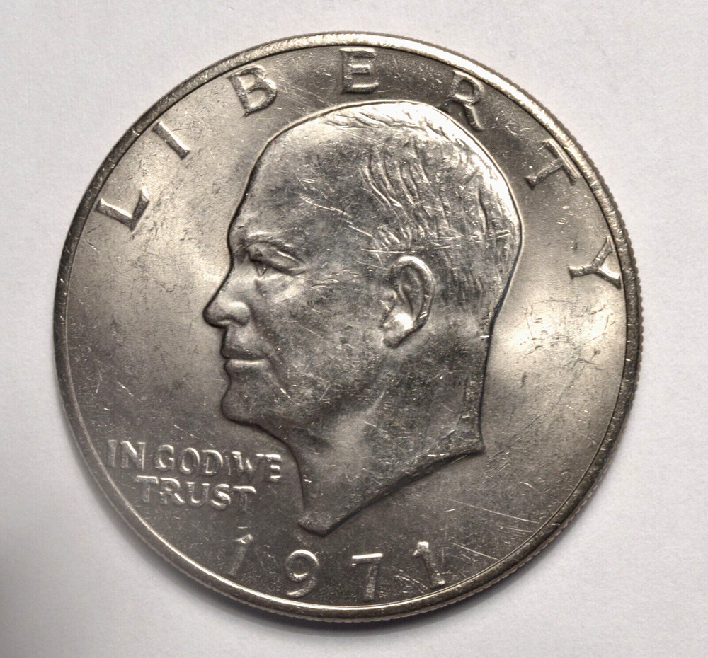 1971 Eisenhower Ike Dollar UNC
