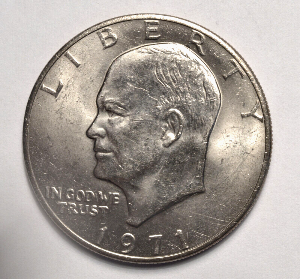 1971 Eisenhower Ike Dollar UNC