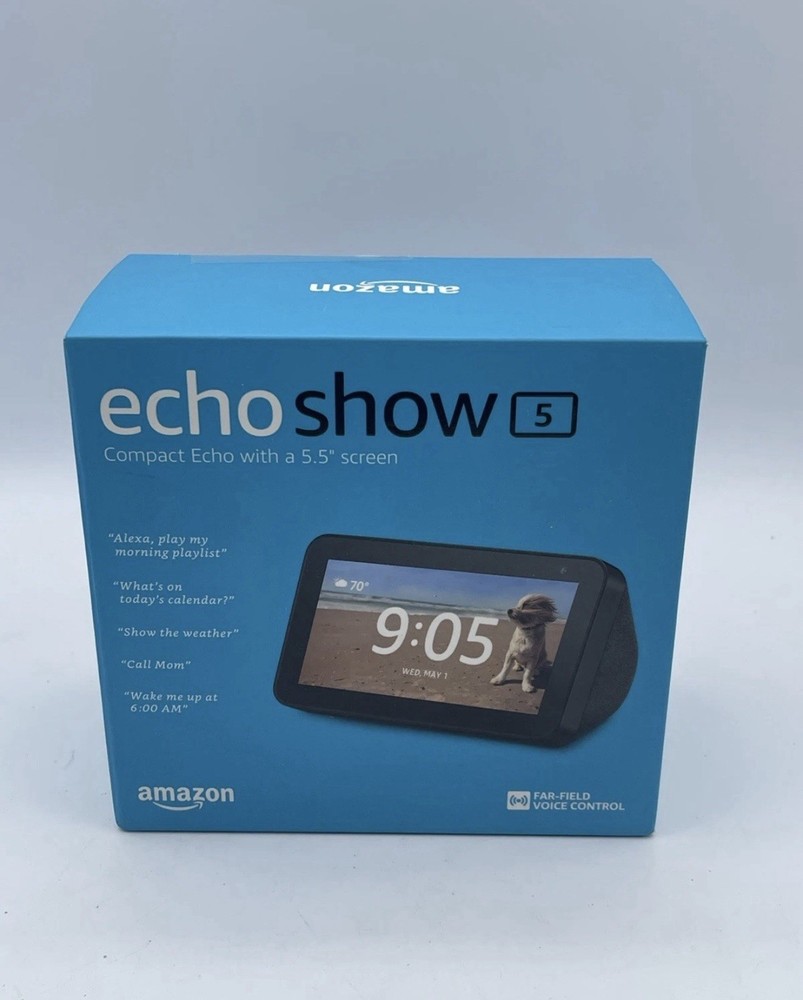 Amazon Echo Show 5 (3rd Generation) Smart Speaker Alexa 5.5" Screen Black