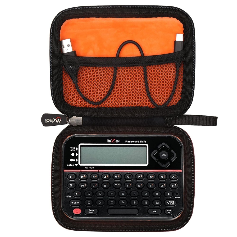 Hard Portable Case for Reczone Password Safe Device - Protective Storage Case