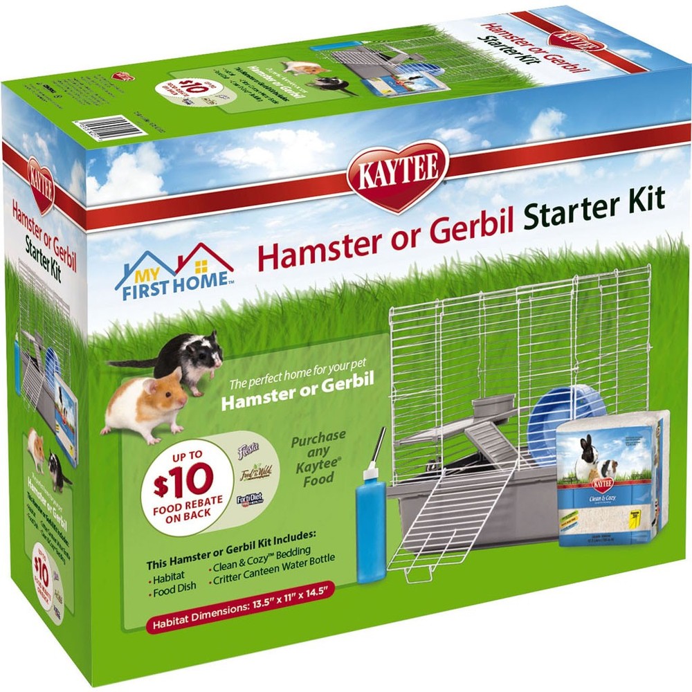 KAYTEE MY FIRST HOME STARTER KIT HAMSTER/GERBIL