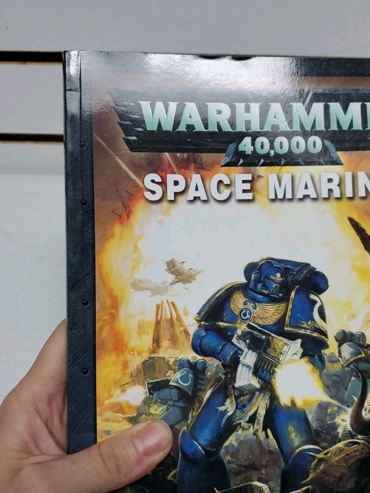 Warhammer 40k Codex: Space Marines (2008 Games Workshop, Softcover) Pre-Owned