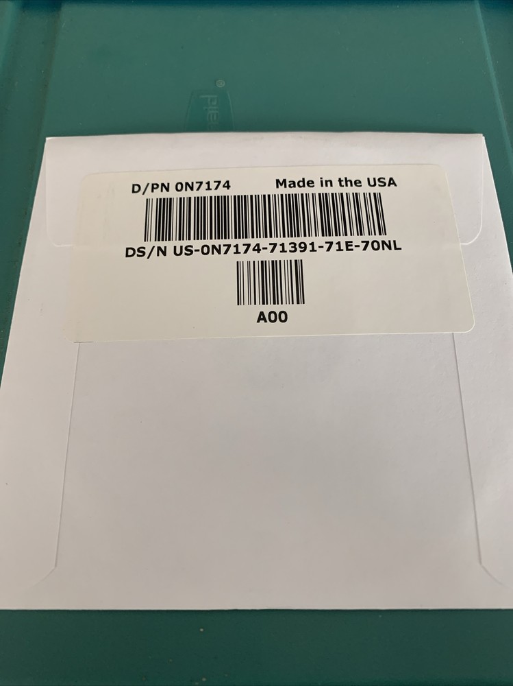 *Sealed* Dell CD-Application Reinstalling Dell Tools System Software ON7174