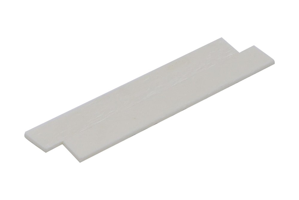Bone Nut Shims - White - 2.22" x .25" x .04" - 2 pack