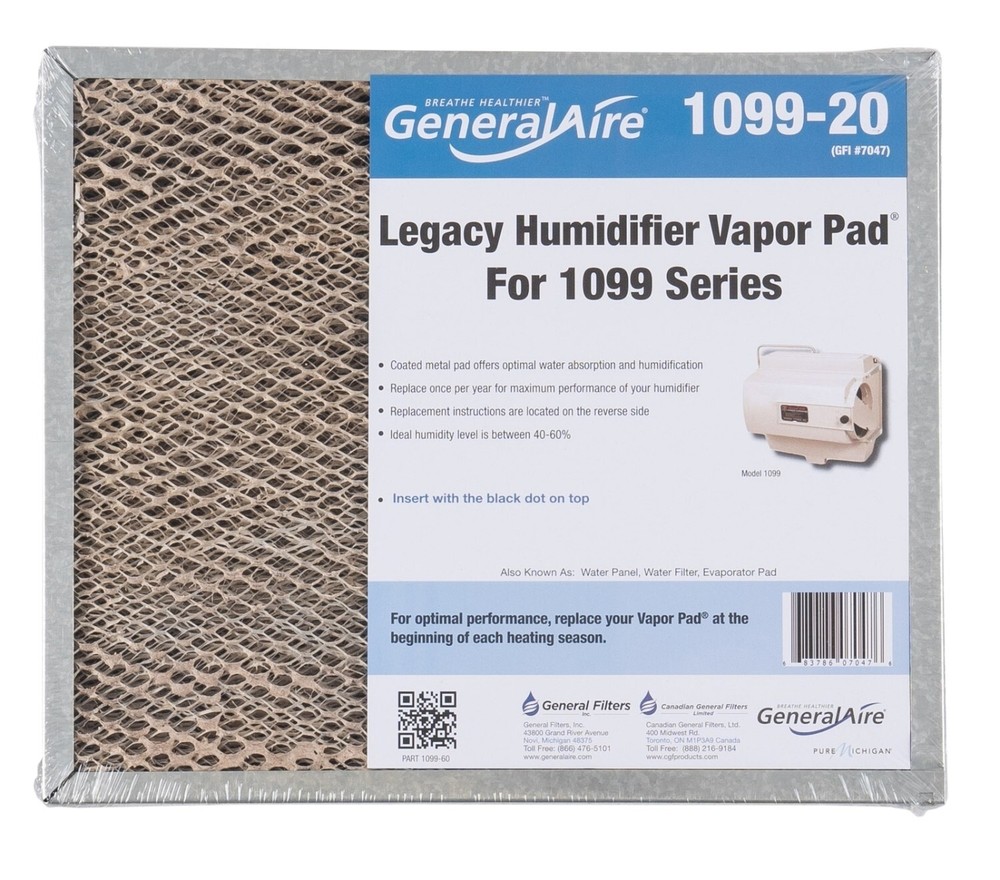 GeneralAire 1099-20 - Humidifier Water Panel