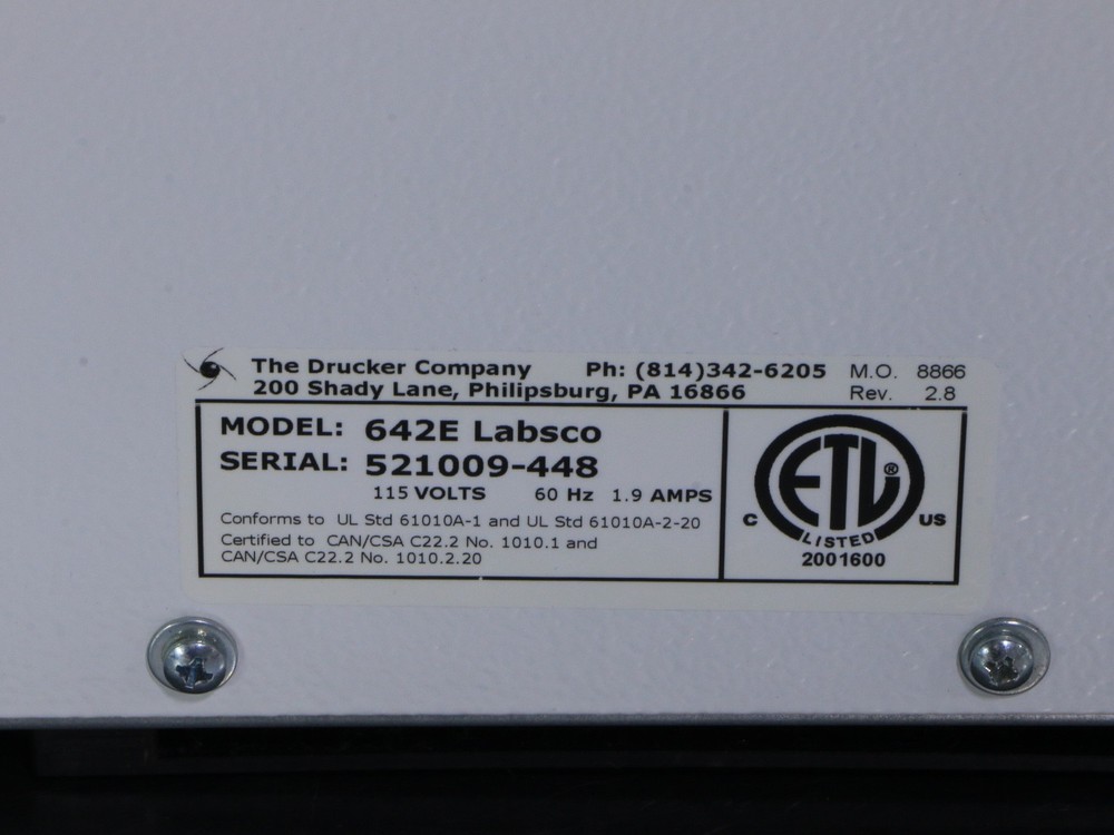 Drucker Diagnostics Horizon Mini E (Model 642E) Centrifuge