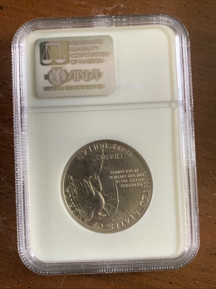 Stone Mountain Commemorative Silver Half Dollar 1925 MS64 NGC