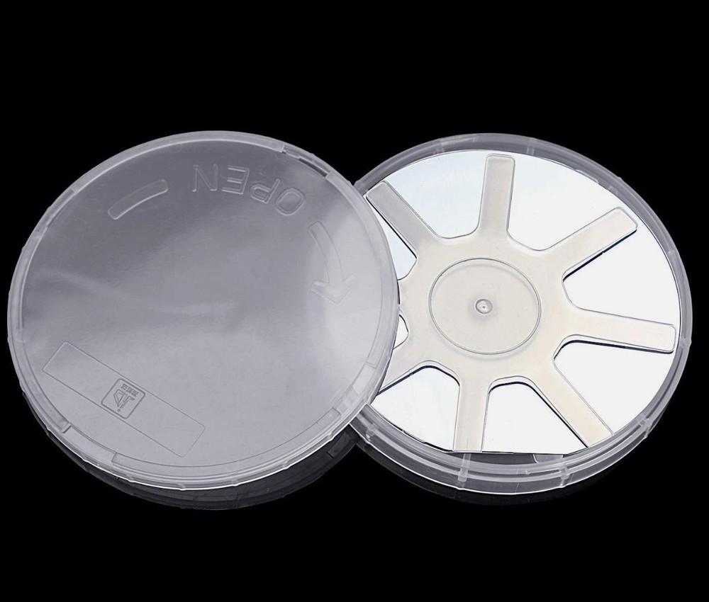 4” Single Wafer Carrier Cases (10 Pack) – Polypropylene, Cleanroom Class 10