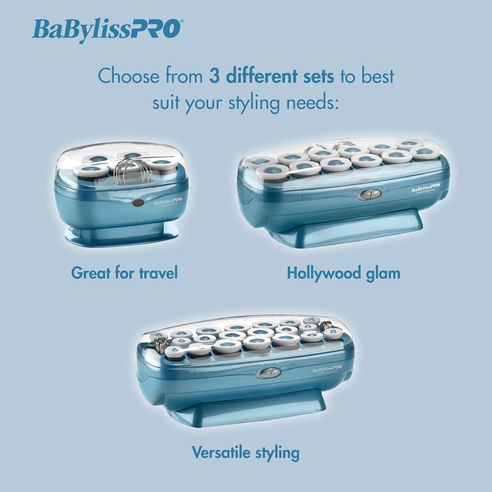 Fast-Heating Hot Rollers for All Hair Types