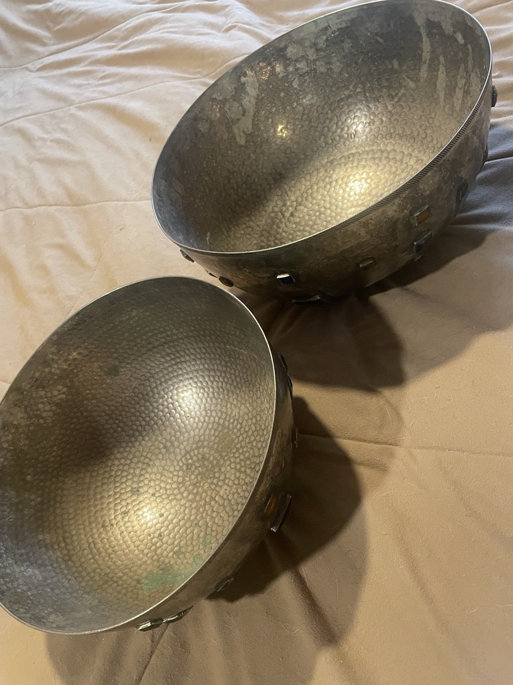Hammered Silver Bowl
