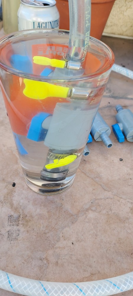 3/8" In Line Shut-Off Valve / Plastic