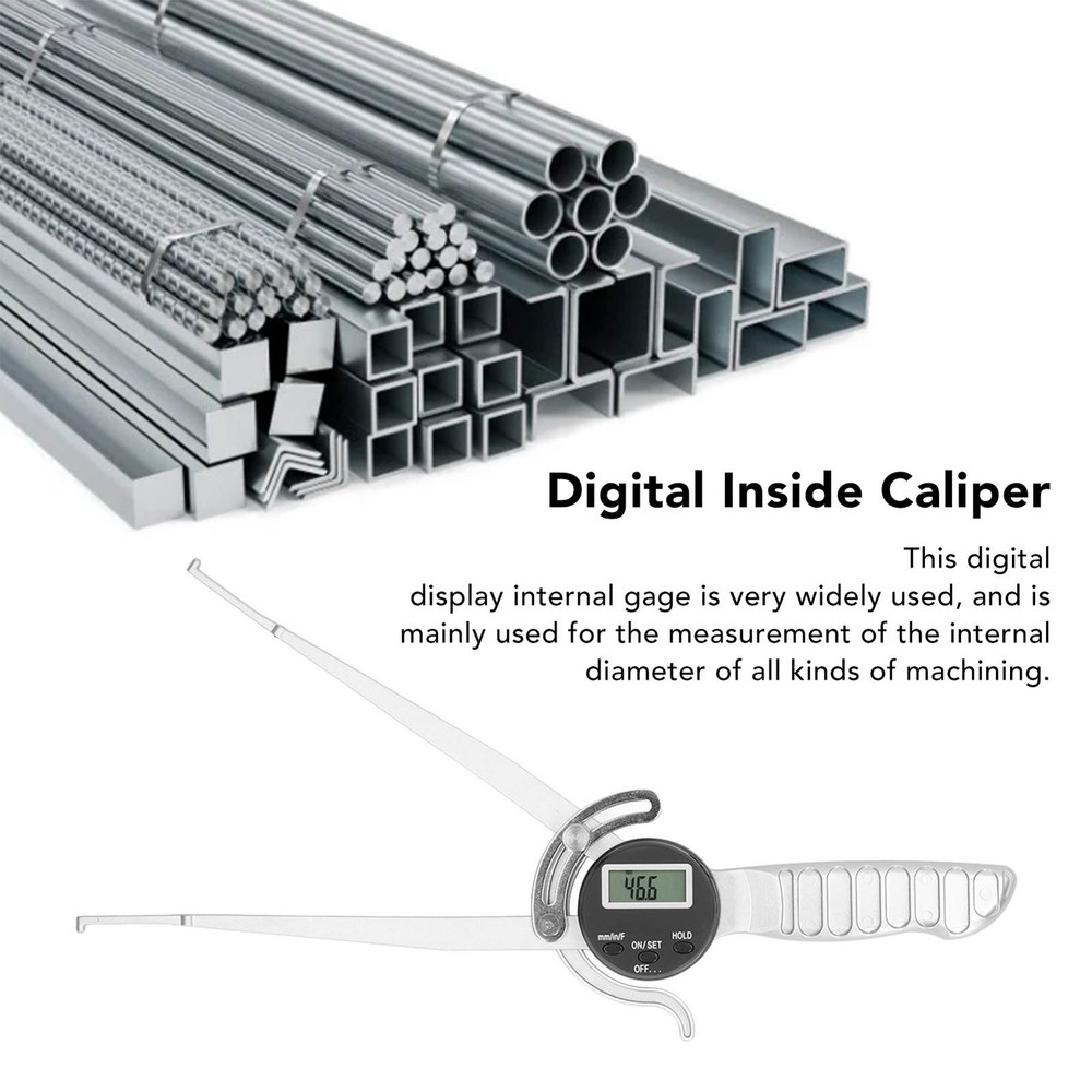 Digital Inside Caliper 12.7 to 216mm Internal Caliper Gage with Handle WT