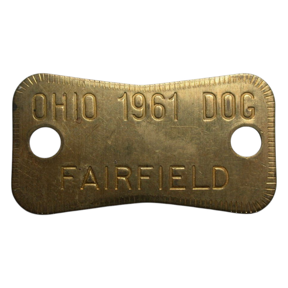 Fairfield, OH 1961 "Dog Tag"