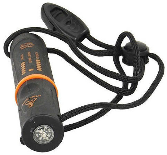 FLINTSTRIKER FIRE STARTER EMERGENCY FLINT STRIKER SURVIVAL TOOL with COMPASS