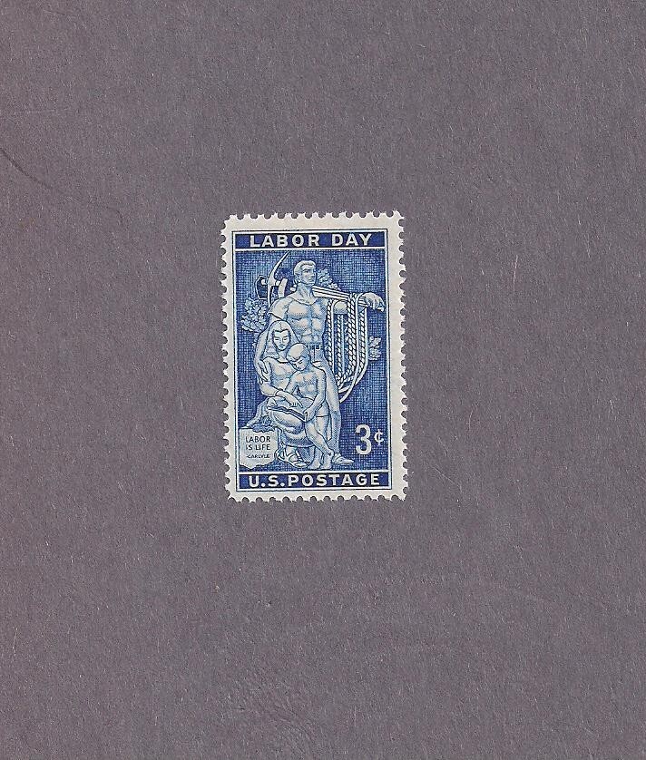 #1082 Labor Day  Issue mint NHOG