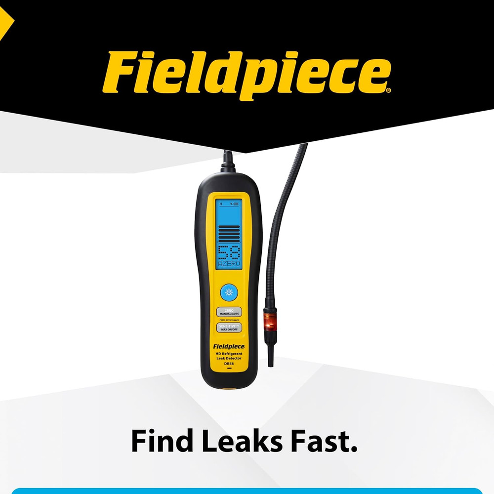 DR58 - Heated Diode Refrigerant Leak Detector