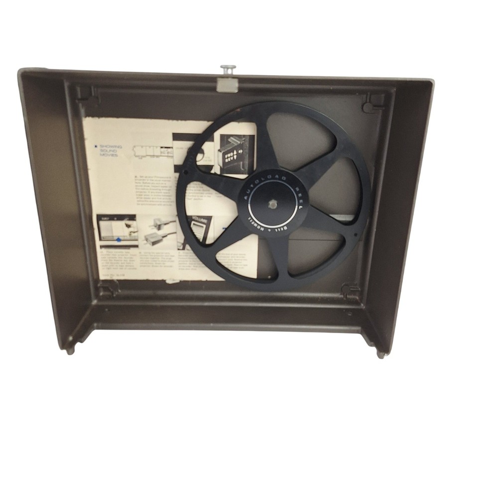 Bell & Howell Autoload 8mm Projector Design 497A Multi Motion Super 8 Woodgrain