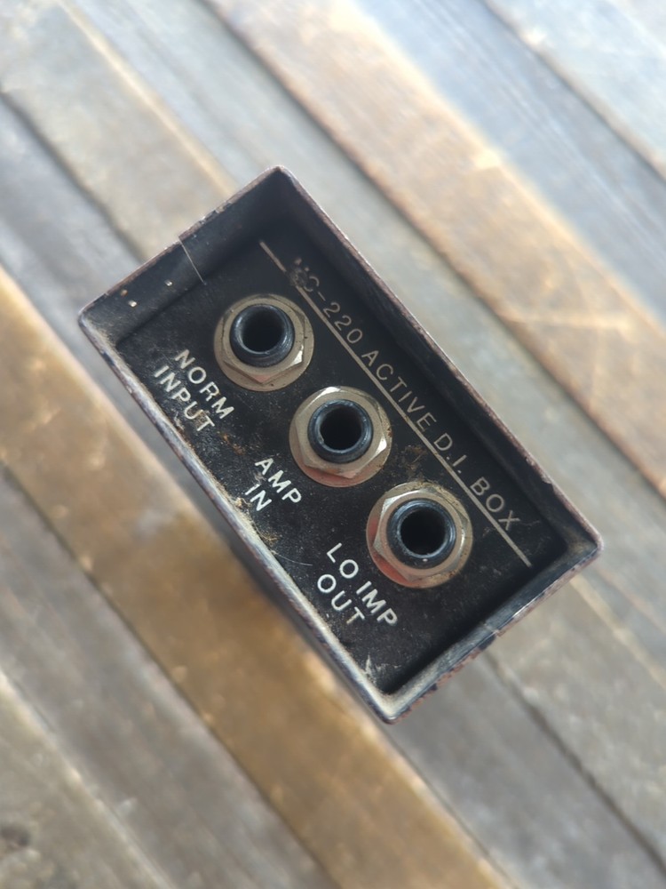 Audio Envelope Systems MINICUBE MC - 220 Active Direct Box. D.I. ***UNTESTED