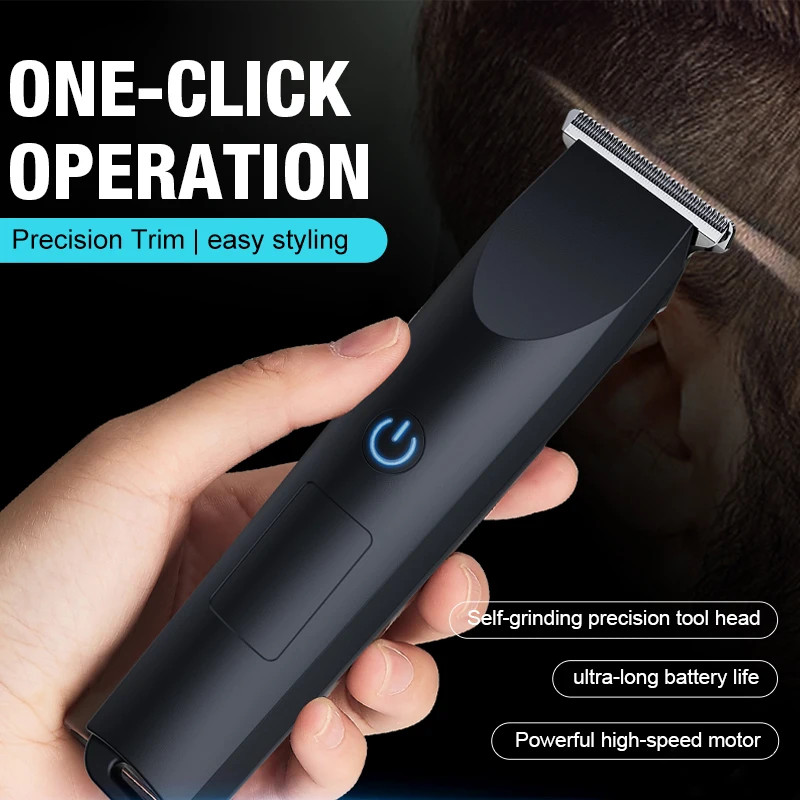 Hair Clipper Small for Home Use Replaceable Nozzle Supports Usb Charging Size