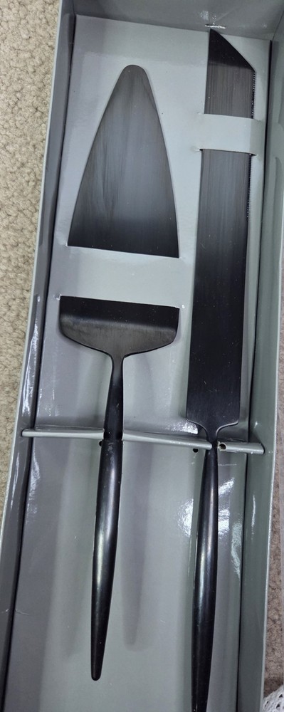 Studio His & Hers Serving Set 2 Count Knife & Server Wedding Birthdays Cake