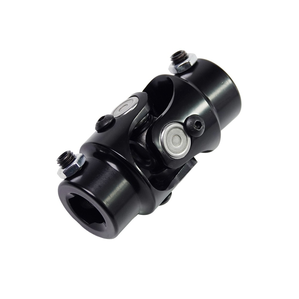 New 3/4" DD × 3/4" DD Black U-Joint Coupler Universal Steering Shaft